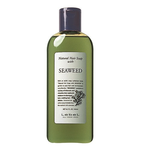 ナチュラル ヘアソープ ウィズ シーウィード 240ml