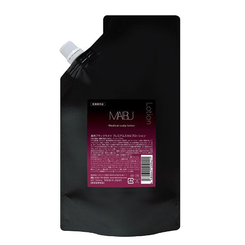 マイブ薬用 ブラックラメイ プレミアムスカルプローション 500ml